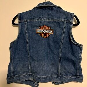 Harley Davidson Jean vest